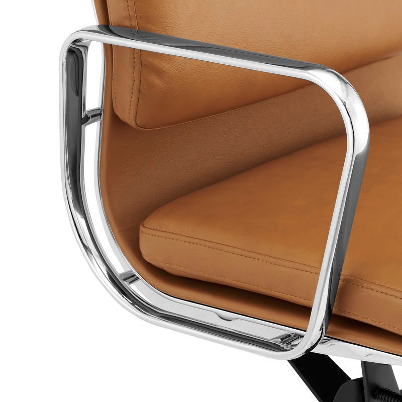 Eames Premium Replica High Back Leather Soft Pad Management Office